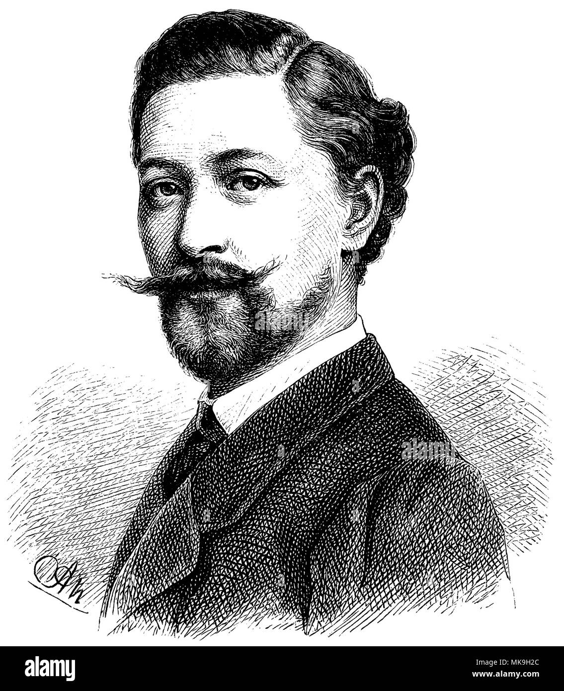 Heinrich von Angeli (born July 8, 1840, died October 21