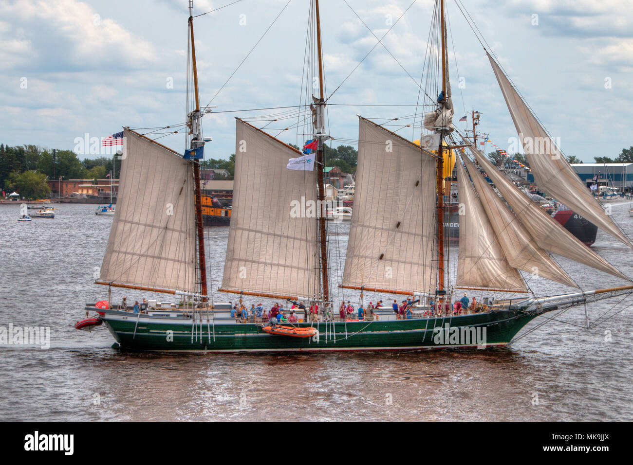 Tall Ships visits Duluth, Minnesota every three Years Stock Photo Alamy