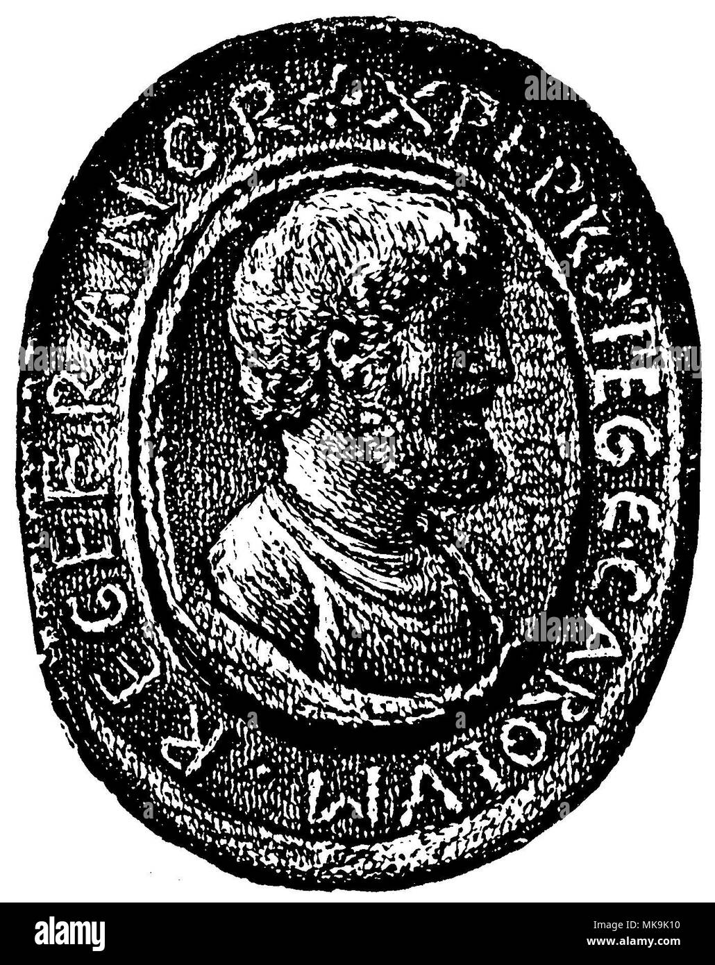 Portrait charlemagne Black and White Stock Photos & Images Alamy