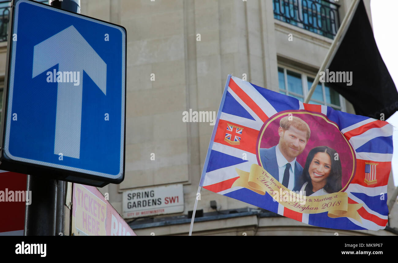 Royal Wedding Of Prince Harry And Meghan Markle Flags And Banner