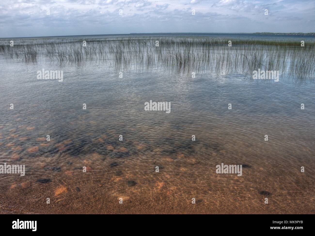 Bowstring Lake is Part of the Leech Lake Native American Reservation in