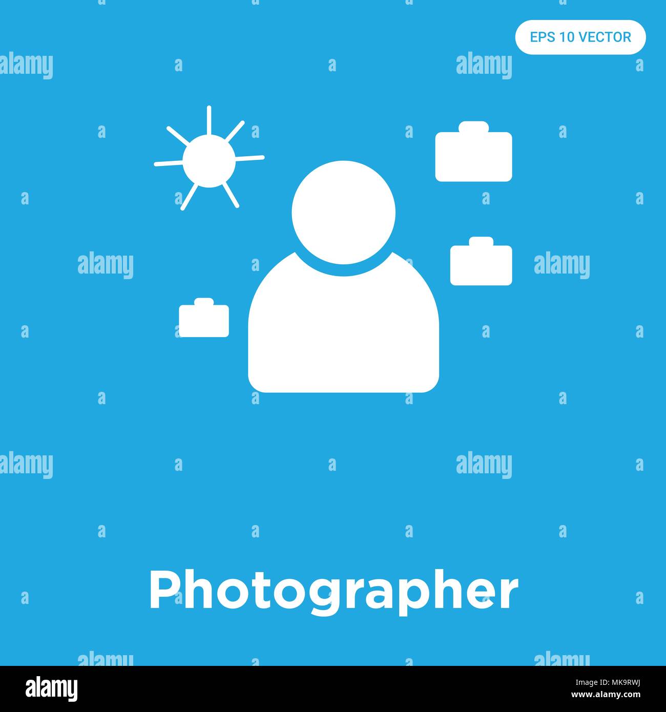 Professional photographer icons Stock Vector Images - Alamy