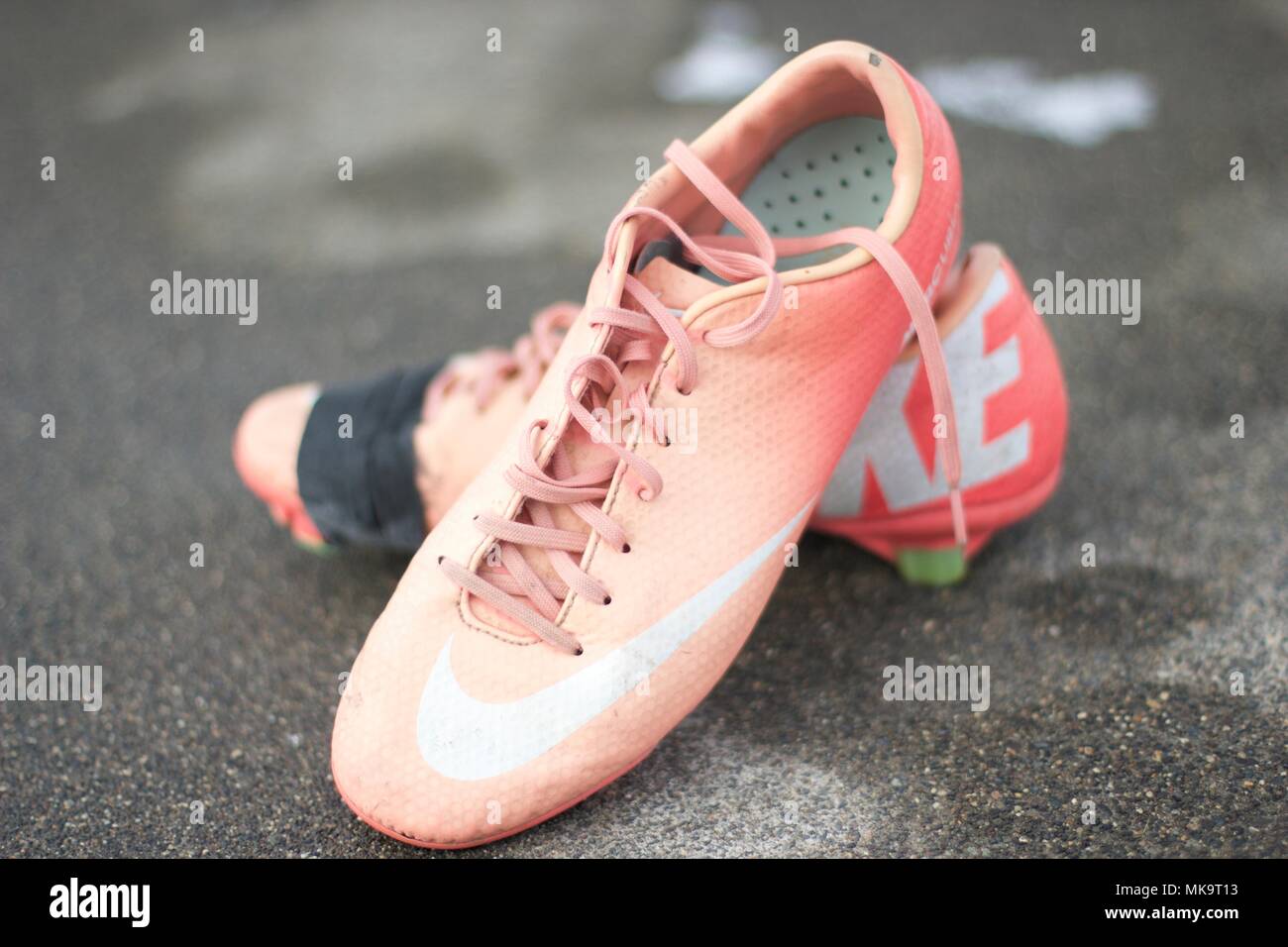 Yakima, Washington / USA December 17, 2016 Worn out and well loved