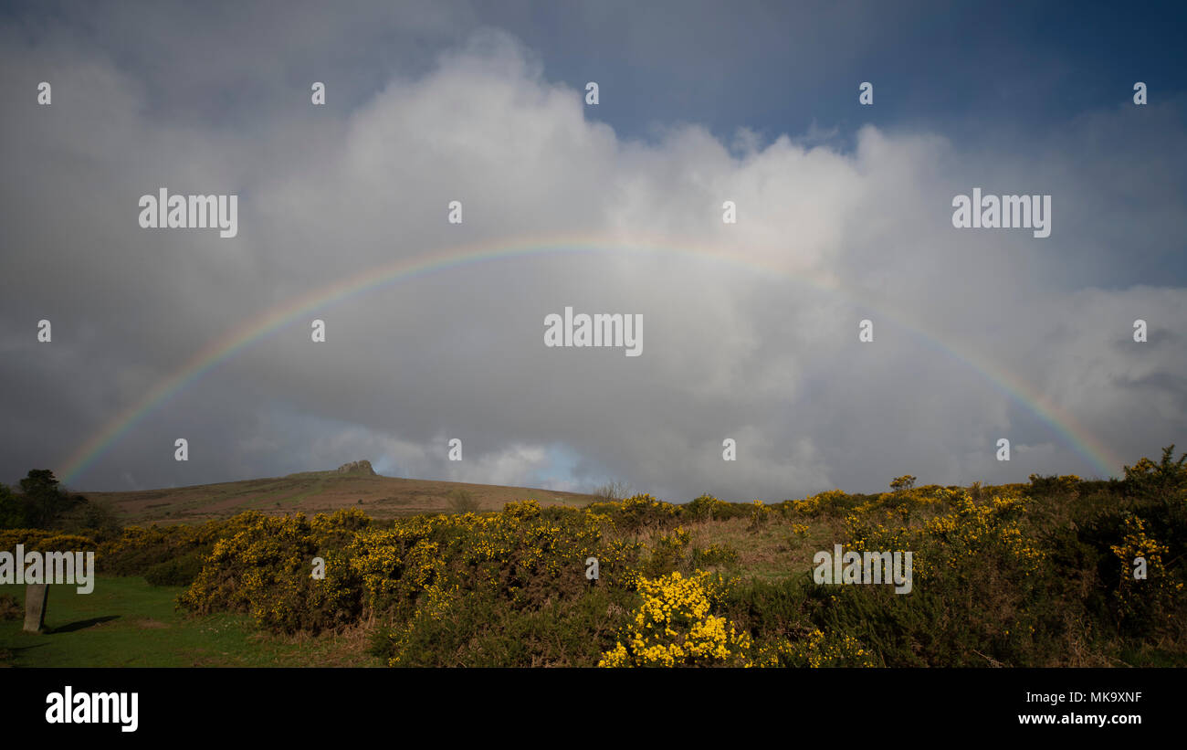Dartmoor rainbow hi-res stock photography and images - Alamy