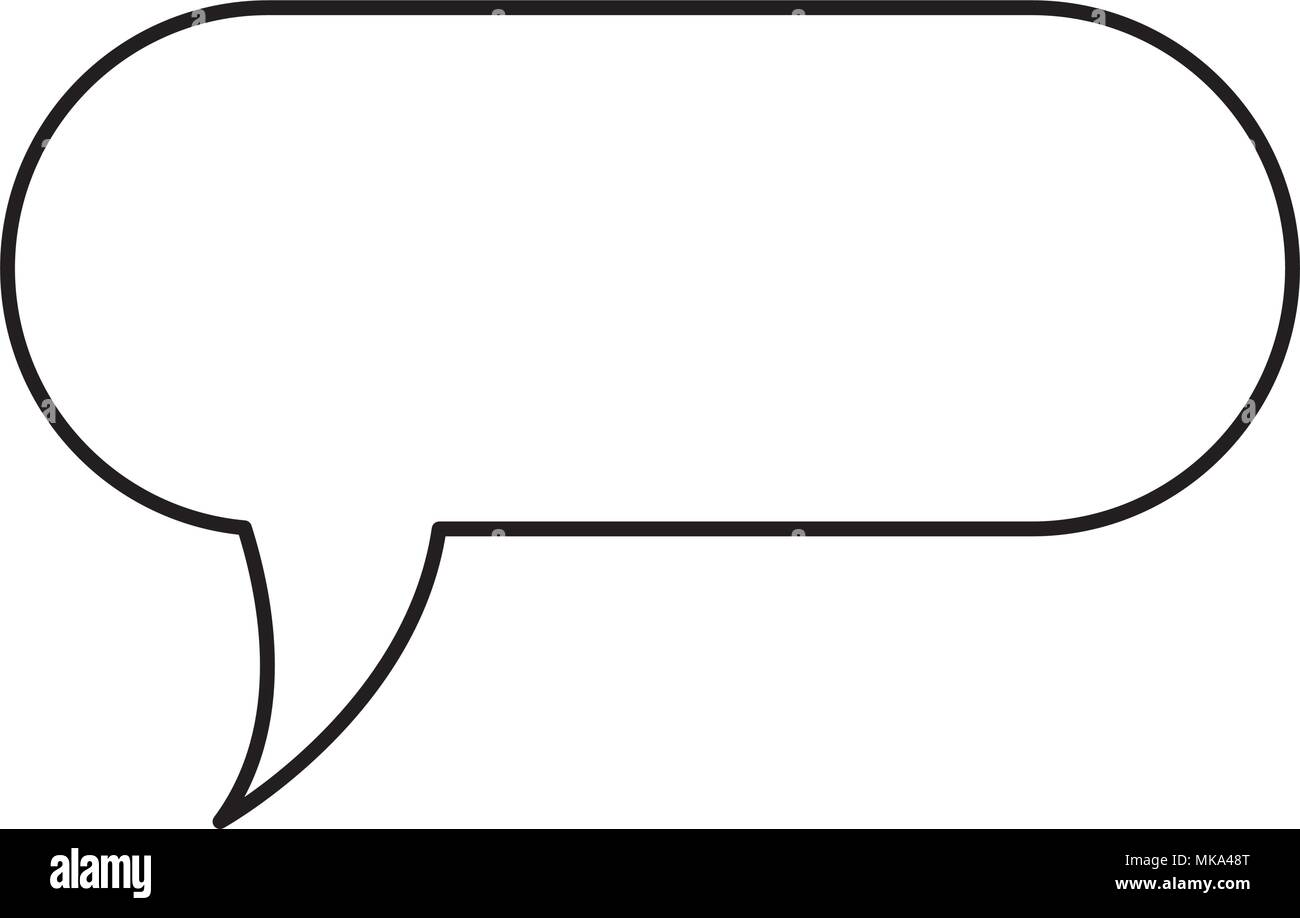 speech bubble icon over white background, vector illustration Stock ...