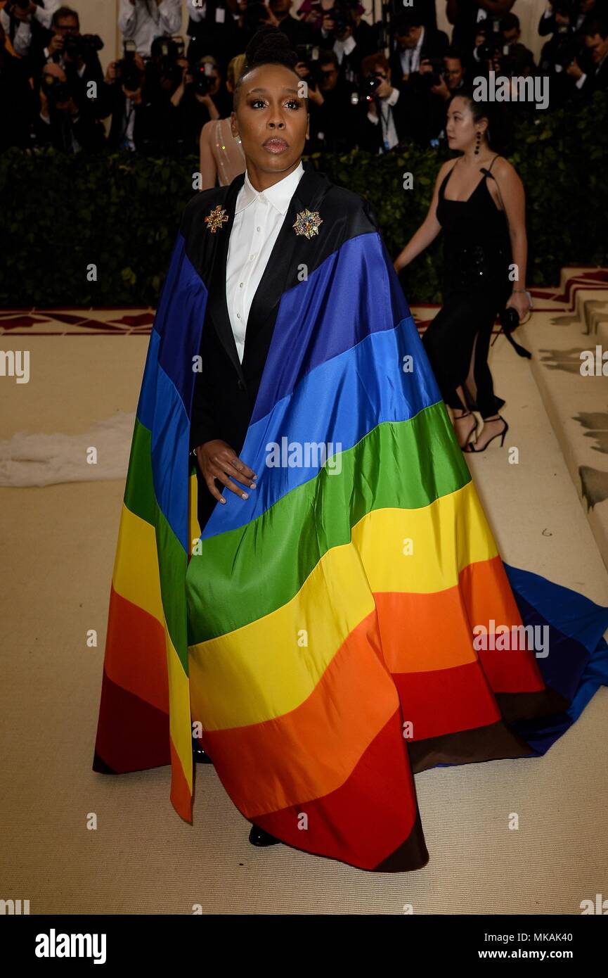 Lena waithe met gala 2018 hi-res stock photography and images - Alamy
