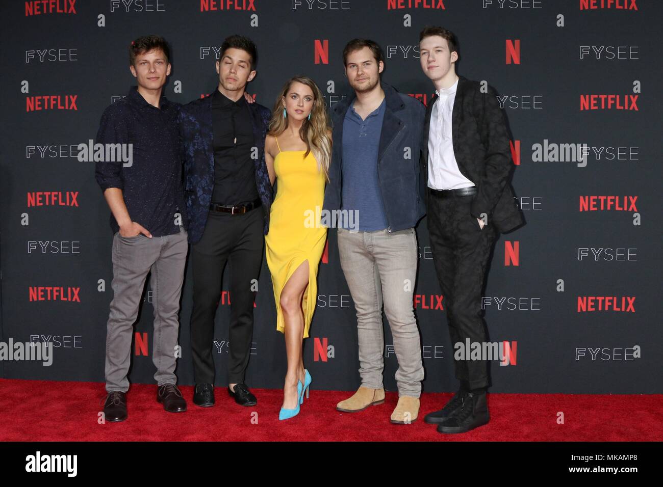 Los Angeles, CA, USA. 6th May, 2018. 13 Reasons Why Cast Members, Anne Winters at arrivals for Netflix #FYSEE Kick-Off Event, Raleigh Studios, Los Angeles, CA May 6, 2018. Credit: Priscilla Grant/Everett Collection/Alamy Live News Stock Photo