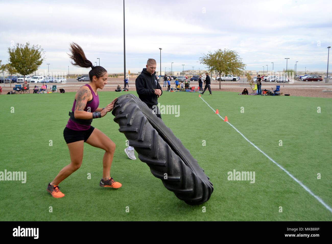 Strongwoman hires stock photography and images Alamy