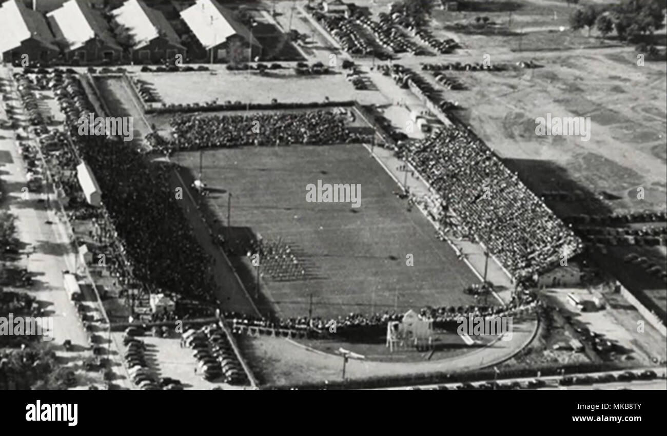 Waco’s Cotton Palace Field was the site of most of the football games