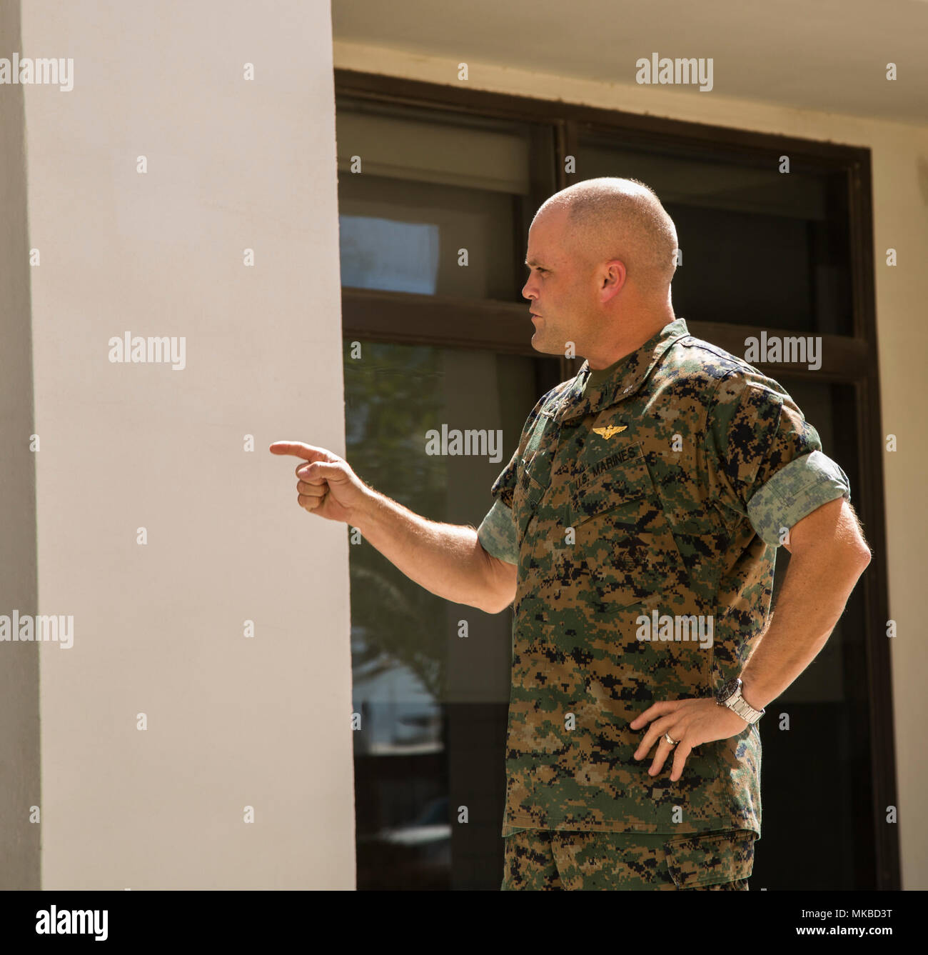 Corporal is a noncommissioned officer rank in the United States Marine  Corps. This archival image documents newly promoted corporals of  Headquarters and Headquarters Squadron at Marine Corps Air Station Yuma  receiving blood