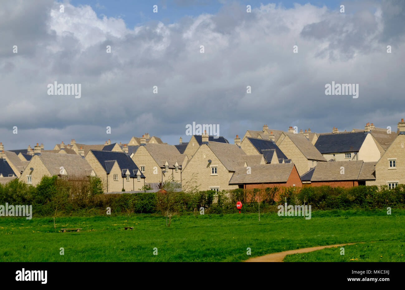 The Kingshill Meadow estate, Cirencester, Gloucestershire,England UK Stock Photo