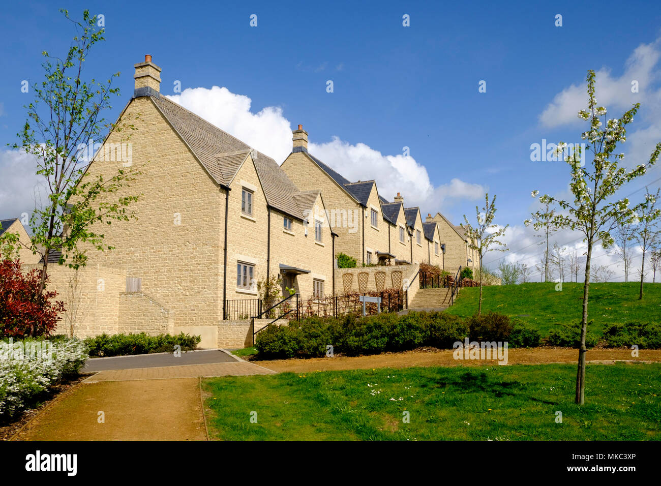 The Kingshill Meadow estate, Cirencester, Gloucestershire,England UK Stock Photo