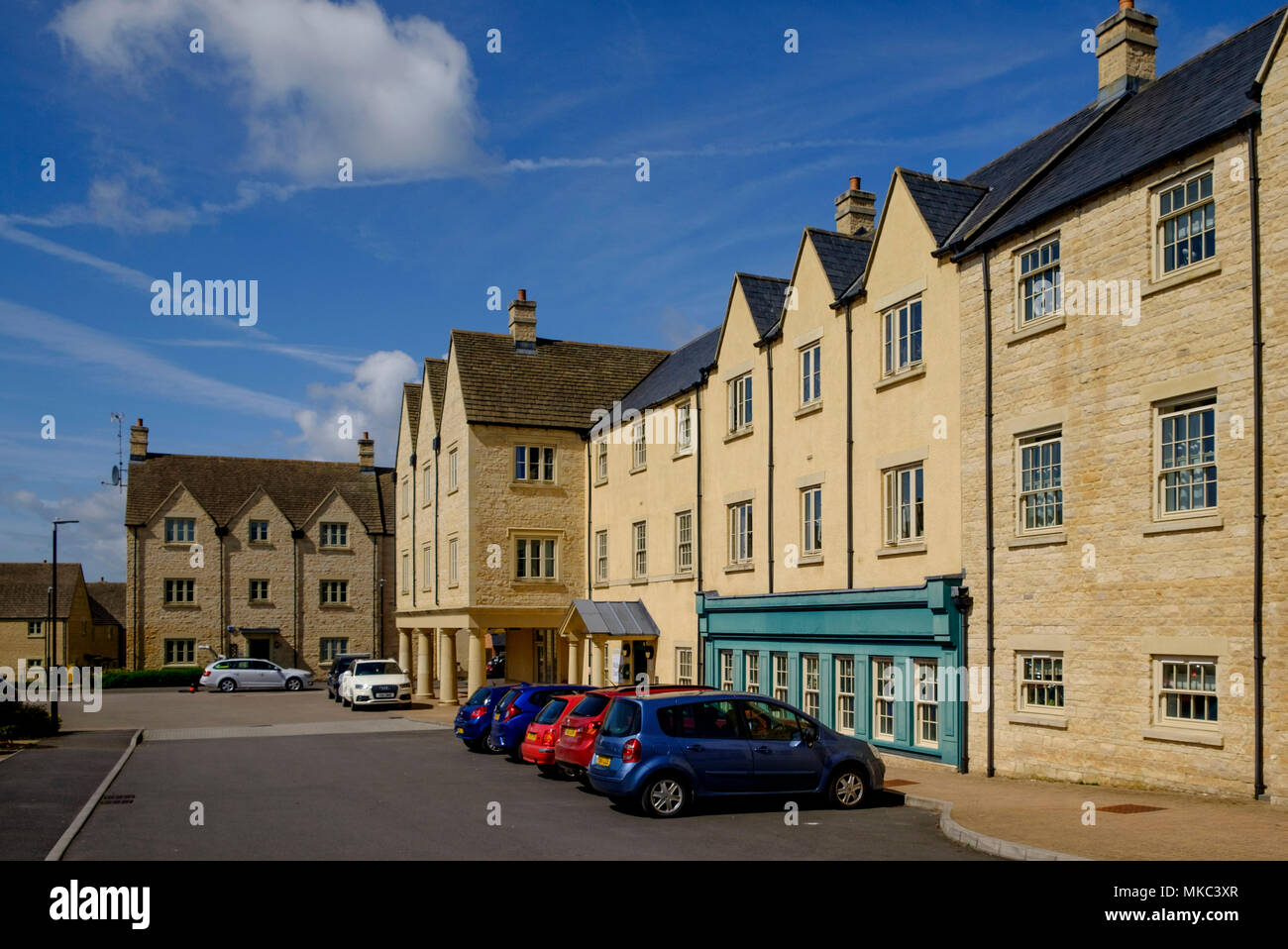 The Kingshill Meadow estate, Cirencester, Gloucestershire,England UK Stock Photo