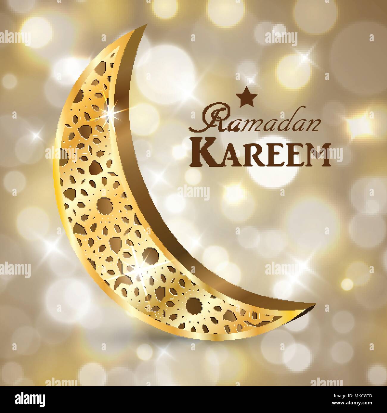 Ramadan greetings vector Stock Vector Image & Art - Alamy