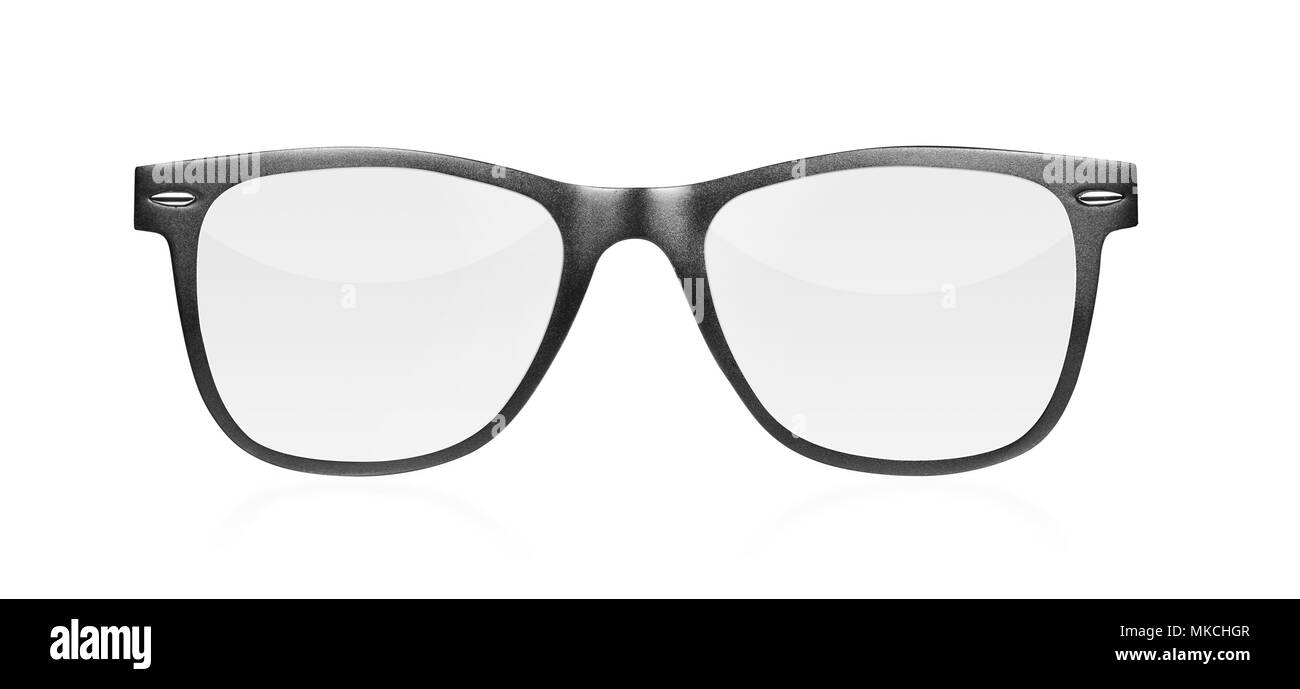 eyeglasses isolated on white background Stock Photo