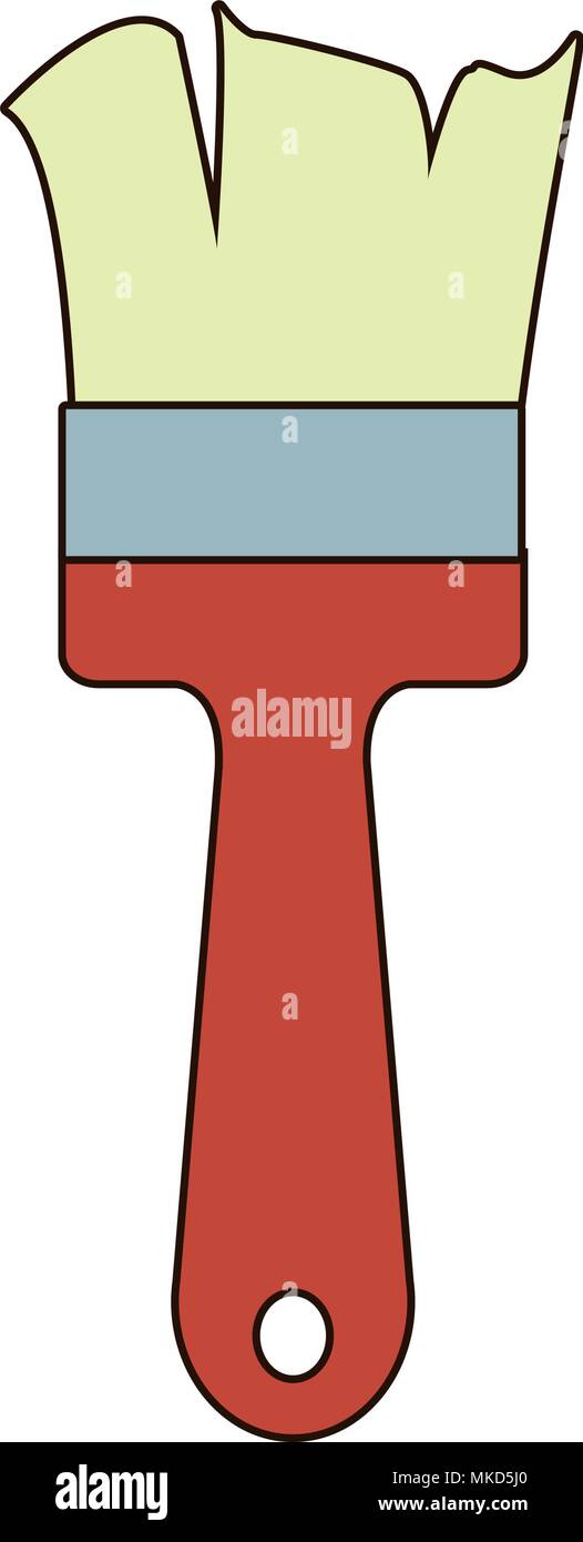 Paint brush construction Stock Vector Image & Art - Alamy