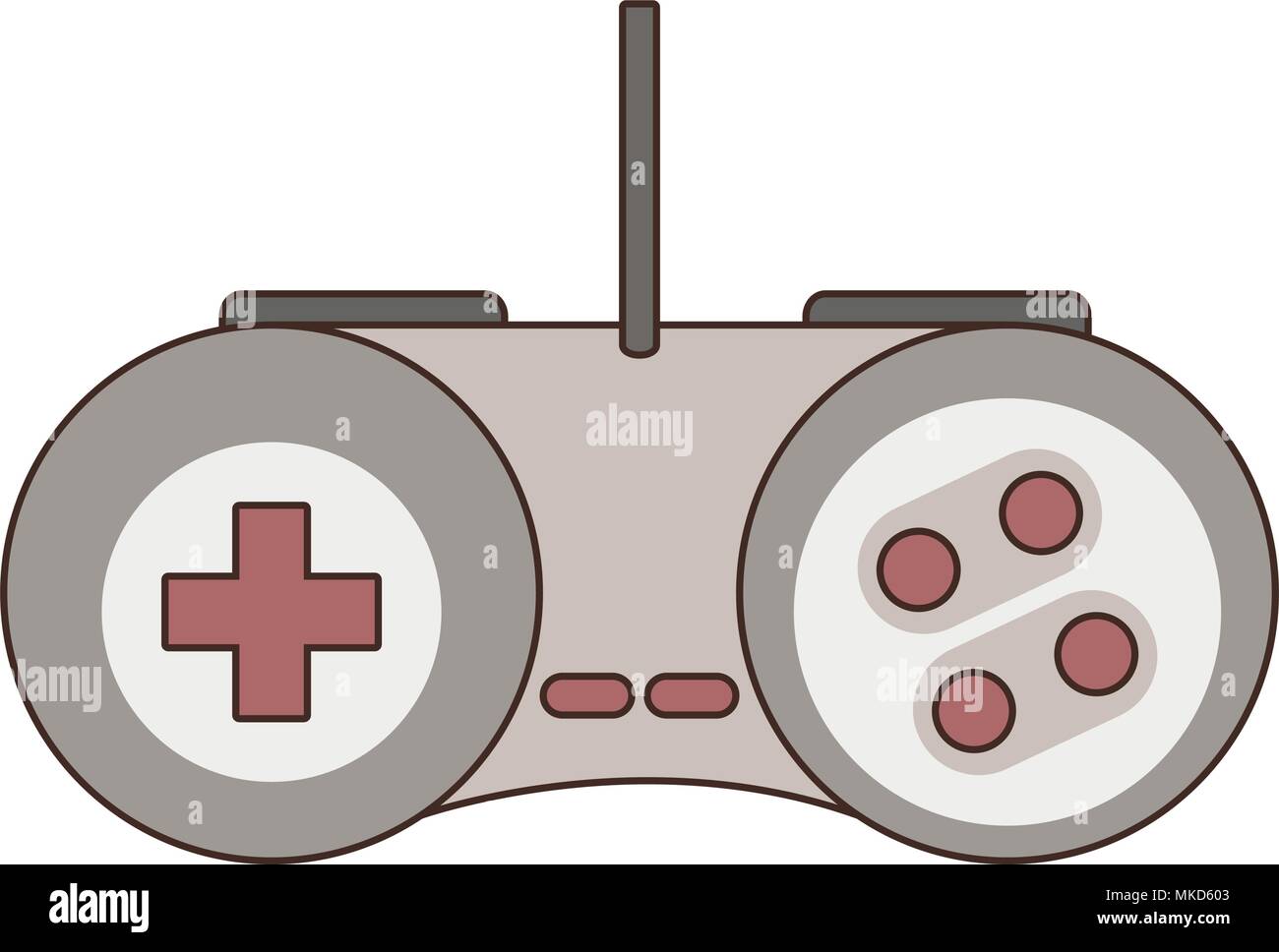 Console gamepad technology Stock Vector Image & Art - Alamy