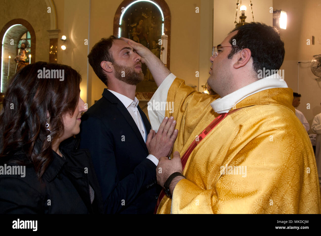 Christian confirmation hi-res stock photography and images - Alamy