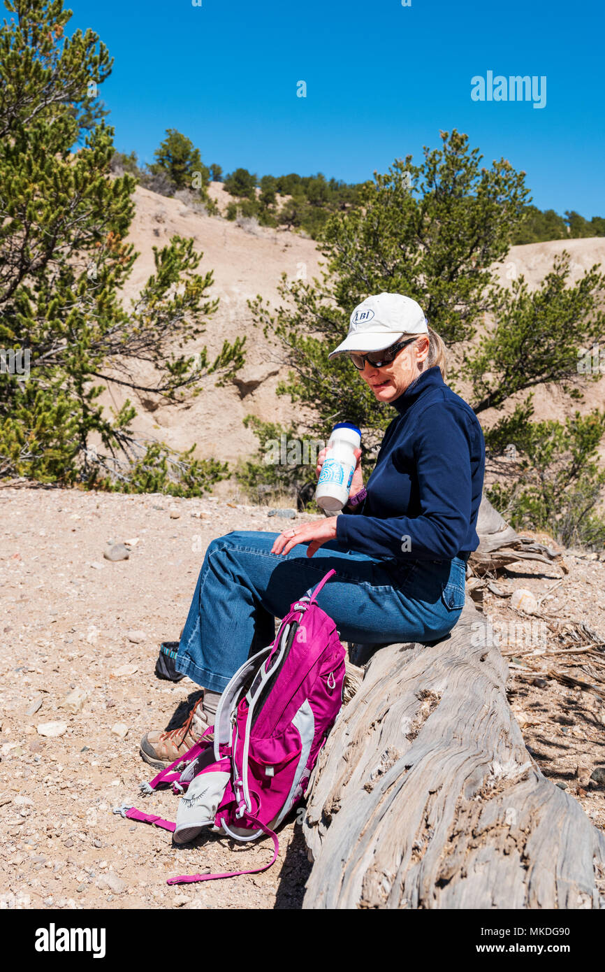 Female senior hiker hi-res stock photography and images - Alamy