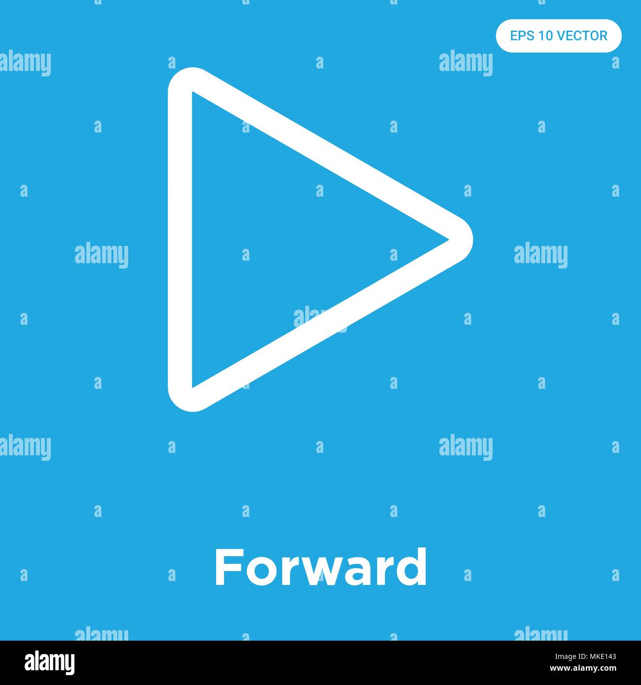 Forward vector vectors hi-res stock photography and images - Alamy
