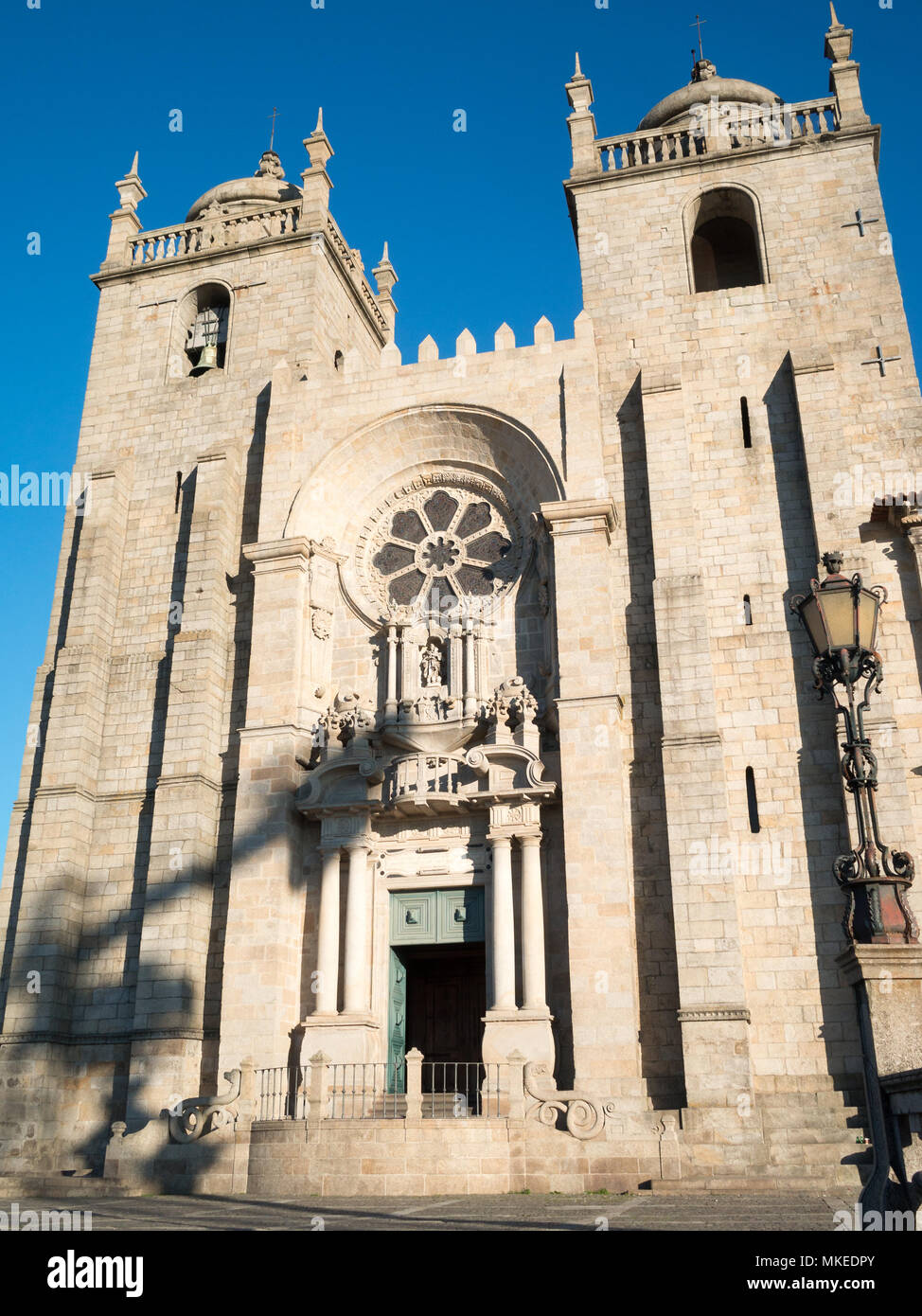 Oporto Sé Cathedral Stock Photo