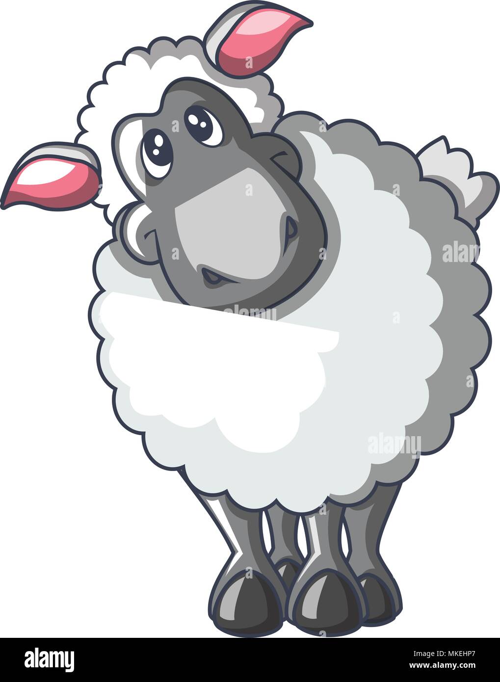 Lamb leap Stock Vector Images - Alamy