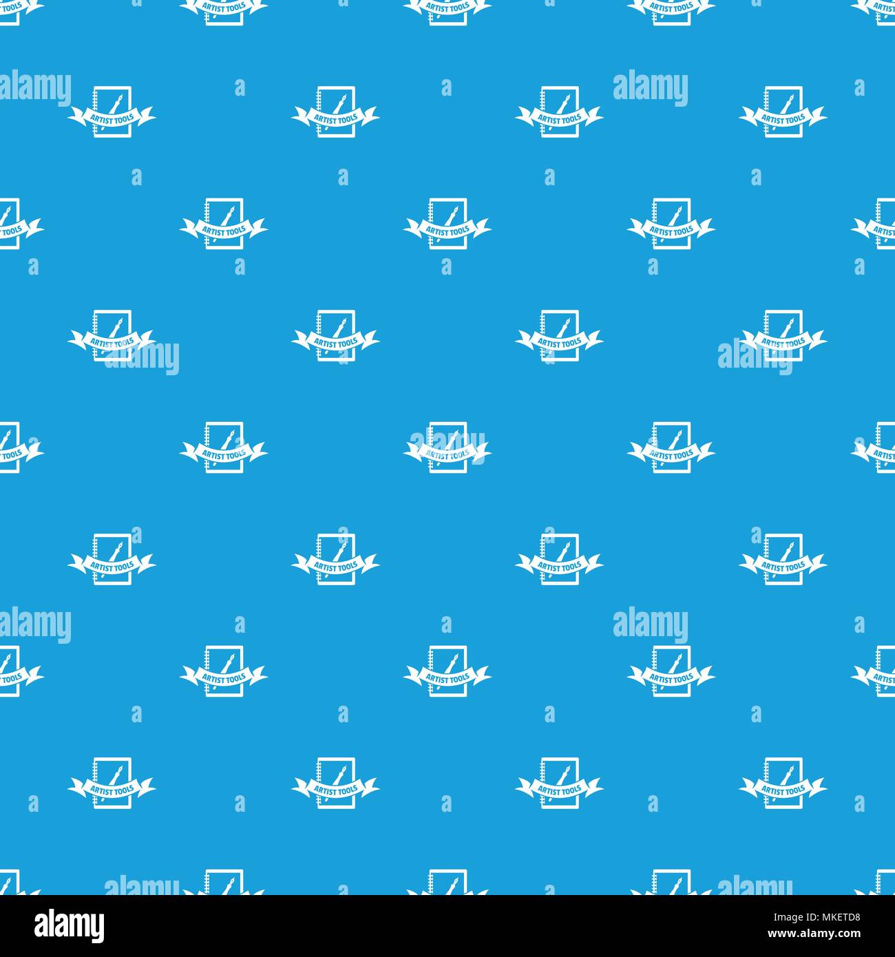 Artwork pattern vector seamless blue Stock Vector Image & Art - Alamy