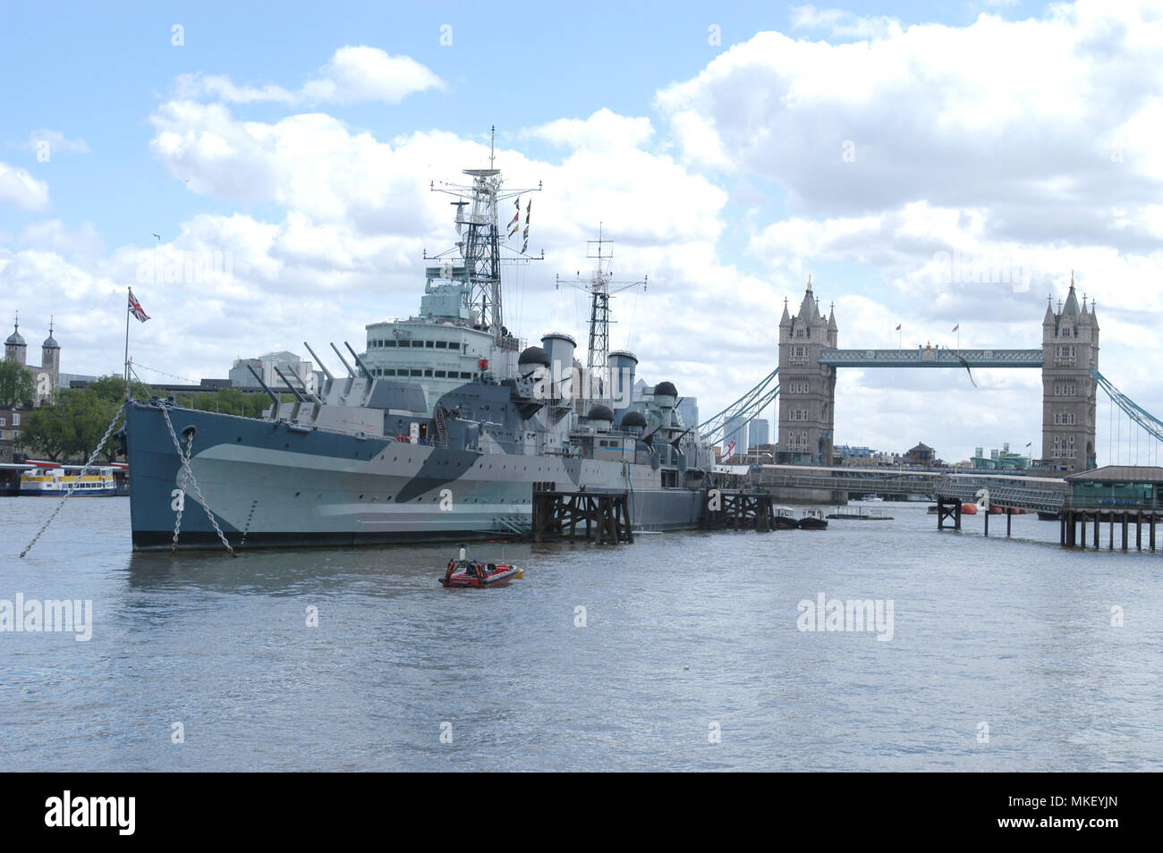 HMS Belfast is a Town-class light cruiser that was built for the Royal ...