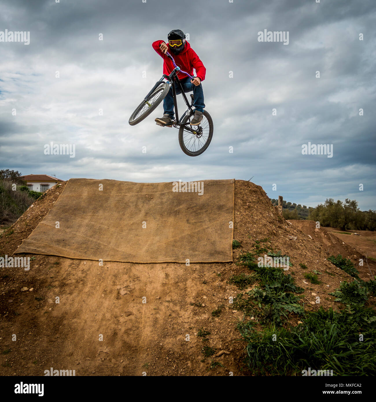 dirt jump bike helmet