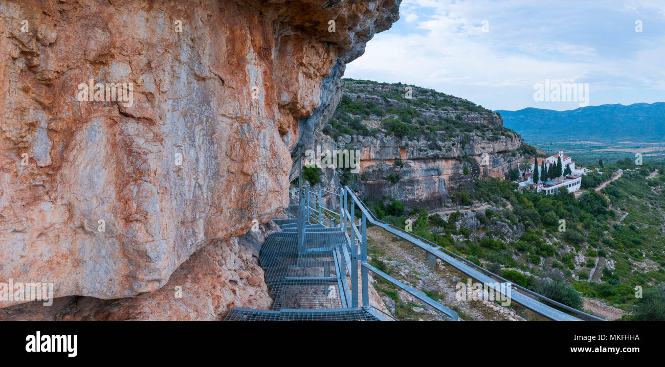 Ermita de la Pietat, The Abrics de l'Ermita Rock Art, Ulldecona Village ...
