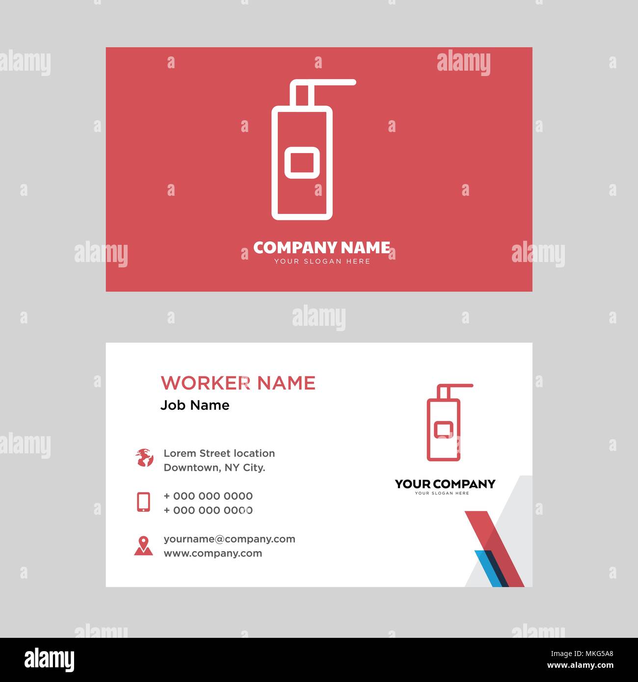 Liquid soap business card design template, Visiting for your company ...