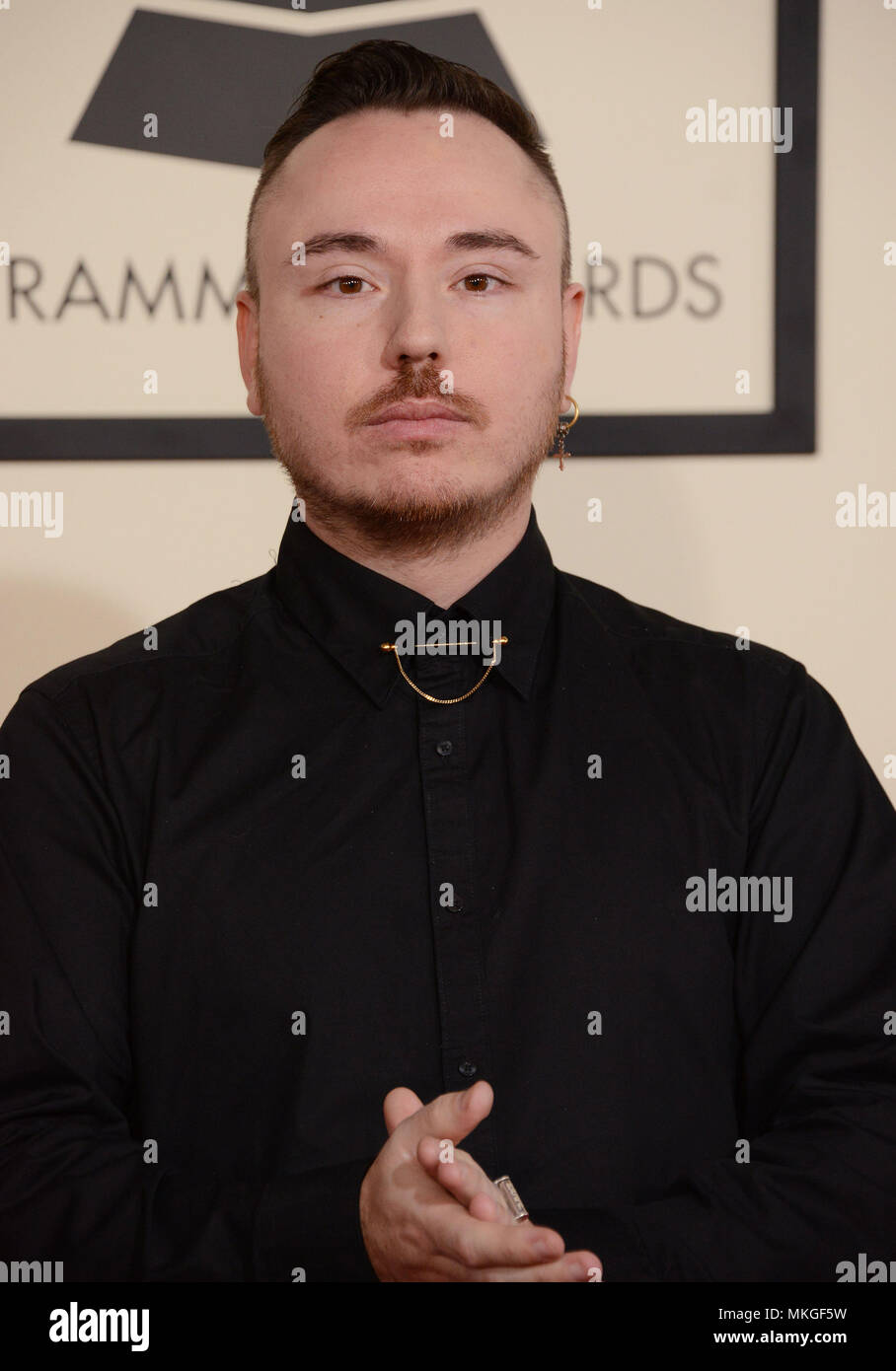 Duke Dumont at the 57th Annual GRAMMY Awards at the Staples Center in
