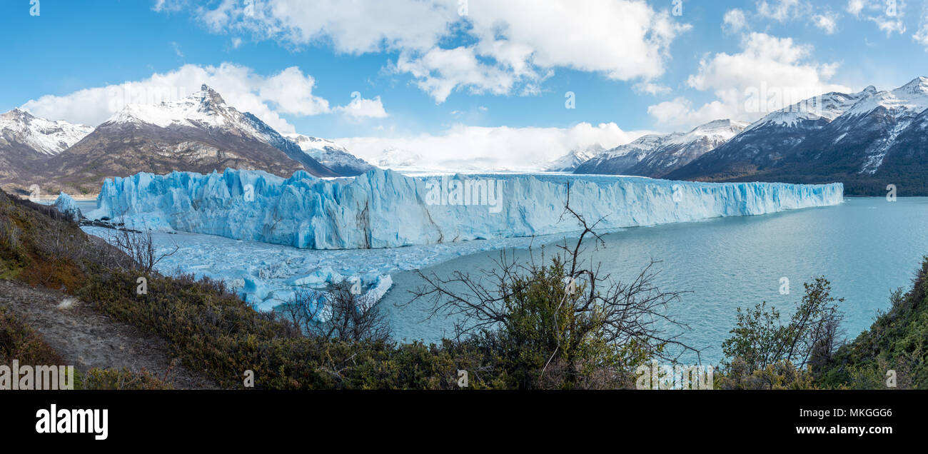 Perito Moreno Glacier in Santa Cruz Province, Argentina Stock Photo