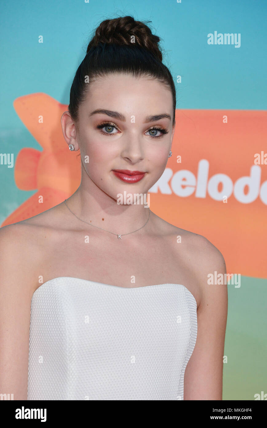Kendall Vertes 247 arriving Nickelodeon's 2016 KidsÕ Choice Awards at the  Great Western Forum in Los Angeles. March 12, 2016.Kendall Vertes 247 Event  in Hollywood Life - California, Red Carpet Event, Vertical,