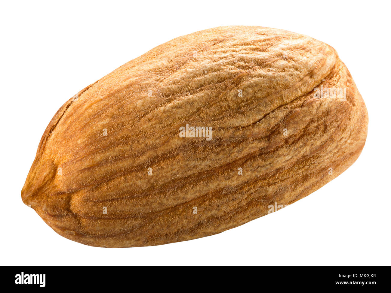 almond isolated on a white background Stock Photo - Alamy