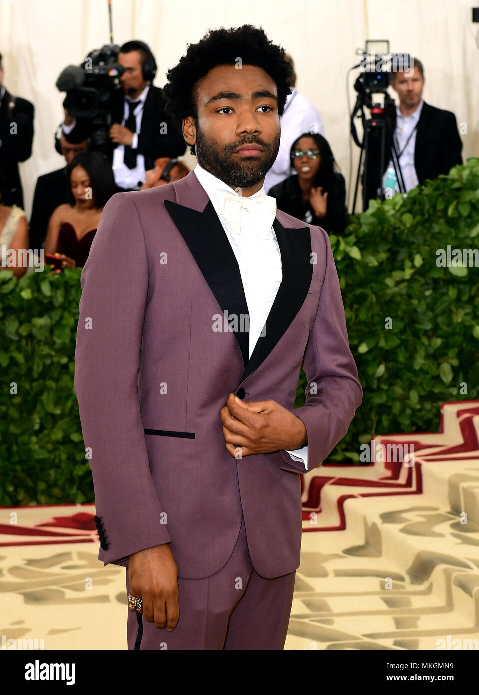 Donald Glover aka Childish Gambino attending the Metropolitan Museum of