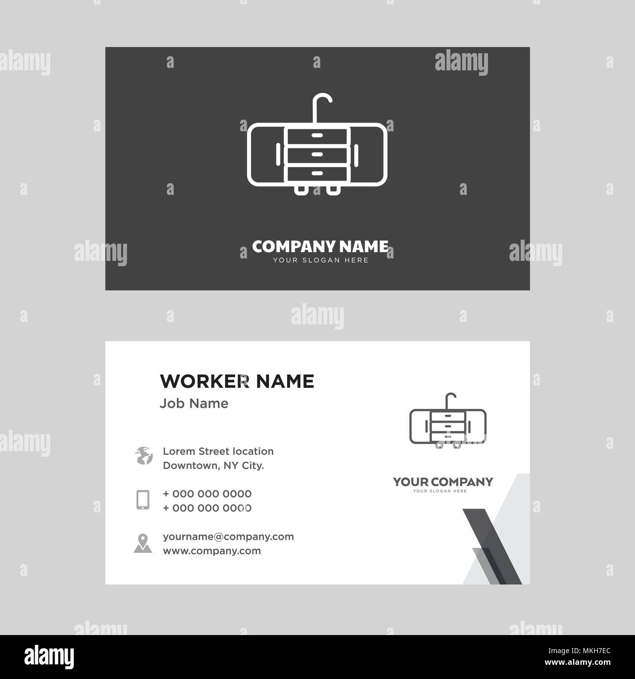 Tap business card design template, Visiting for your company, Modern  horizontal identity Card Vector Stock Vector Image & Art - Alamy