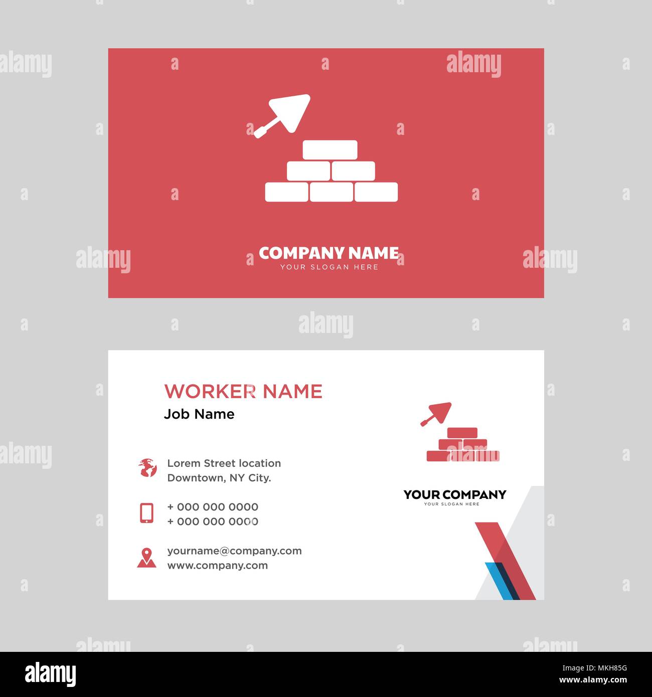 Construction Company Id Card Format