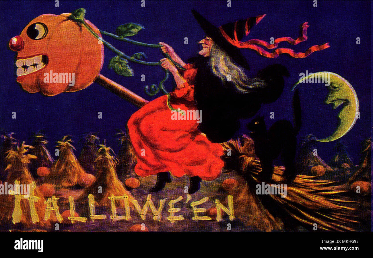 witch on a broom witch on a broom