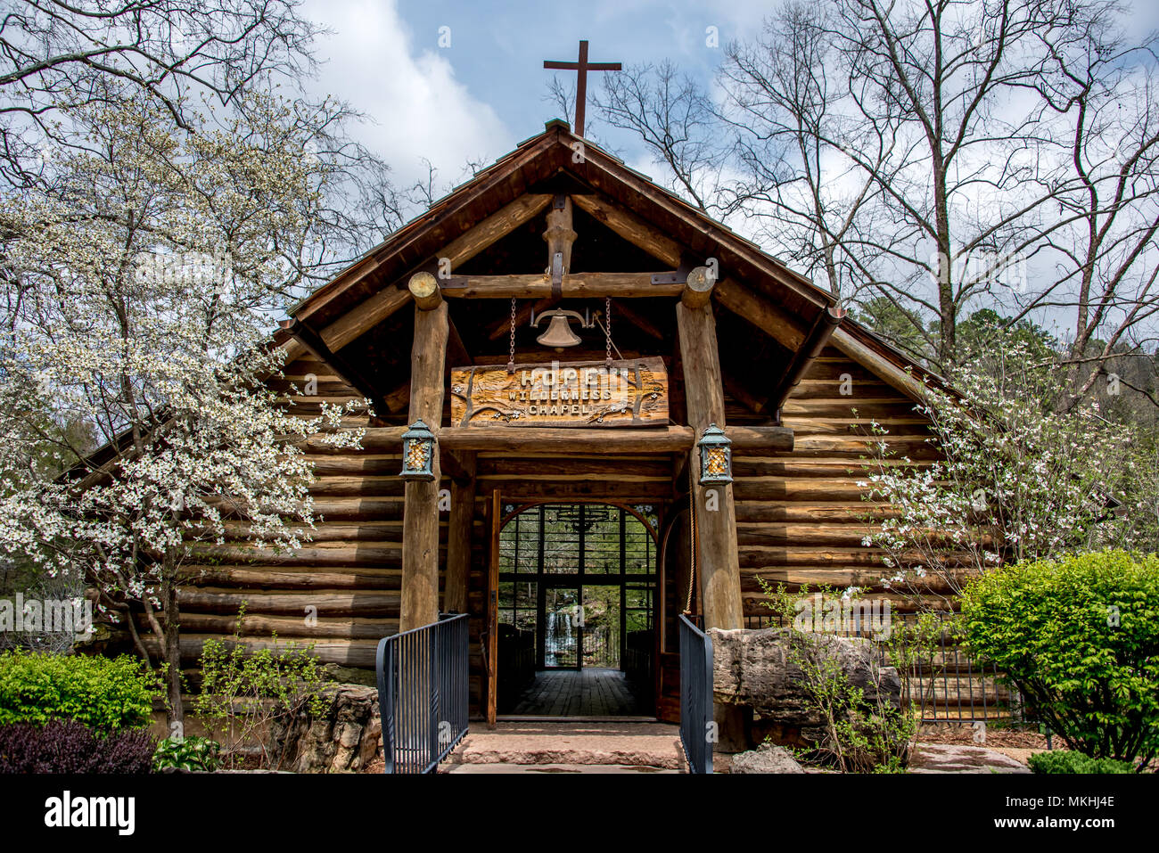 Hope Wilderness Chapel Is A Popular Location For Weddings Located