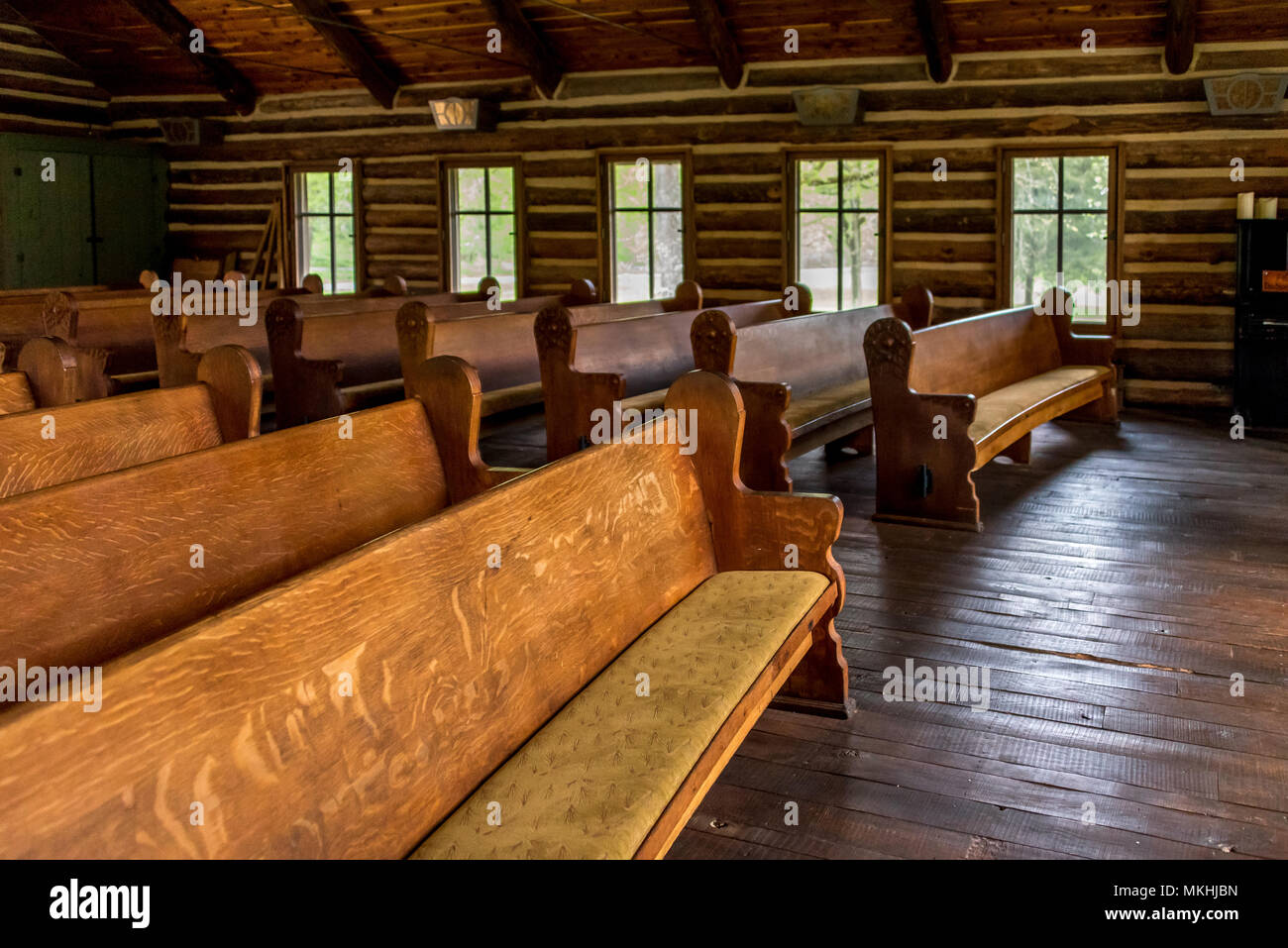Hope Wilderness Chapel Is A Handcrafted Replica Of 19th Century