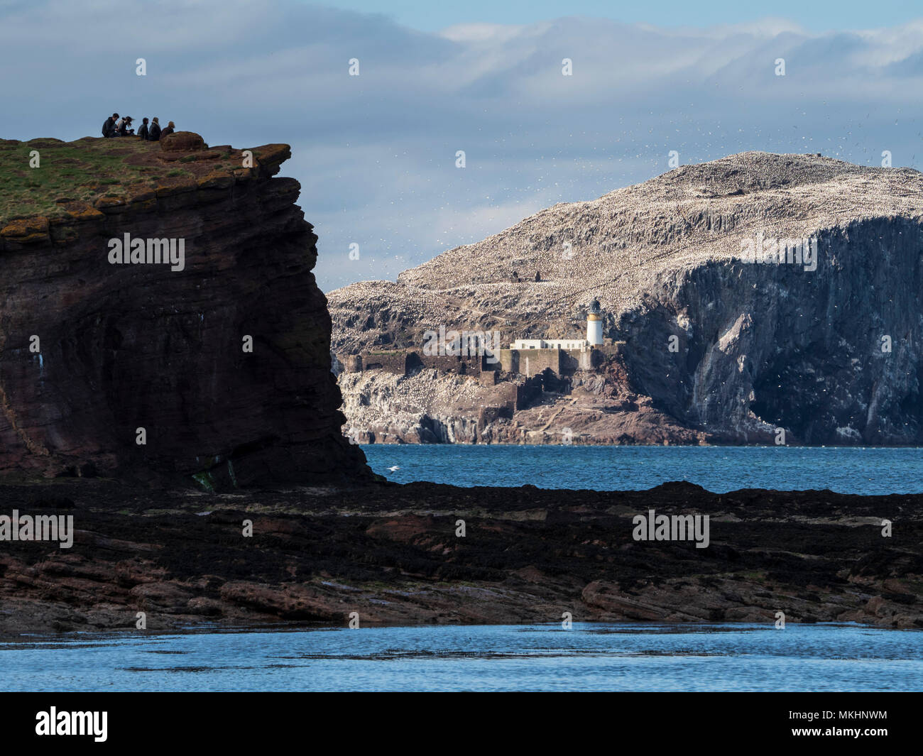 Seacliff, East Lothian, Scotland the secret cove and location of one