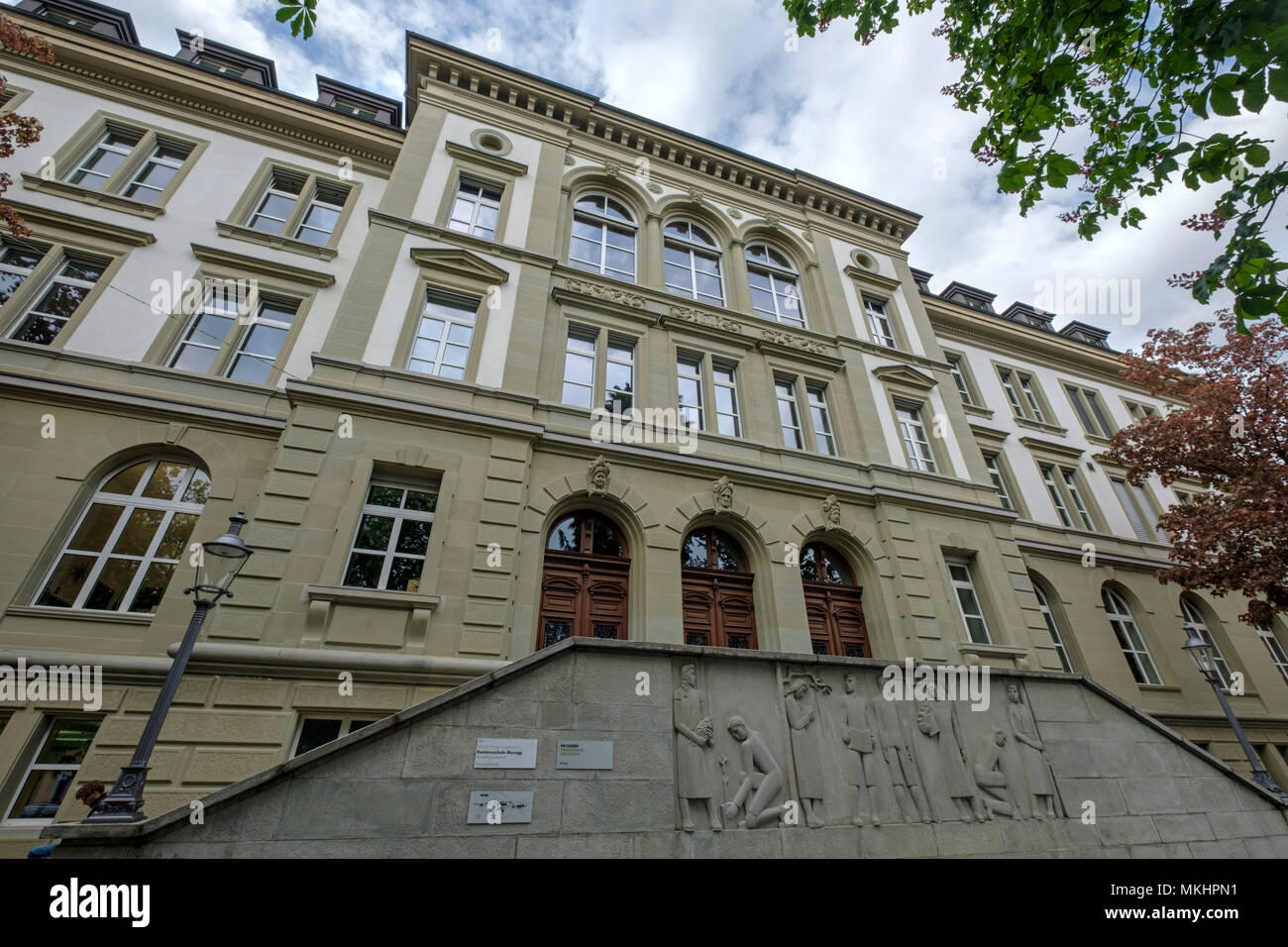 Kantonsschule Musegg PH Luzern Padagogische hochschule, Lucerne, Switzerland, Europe Stock Photo