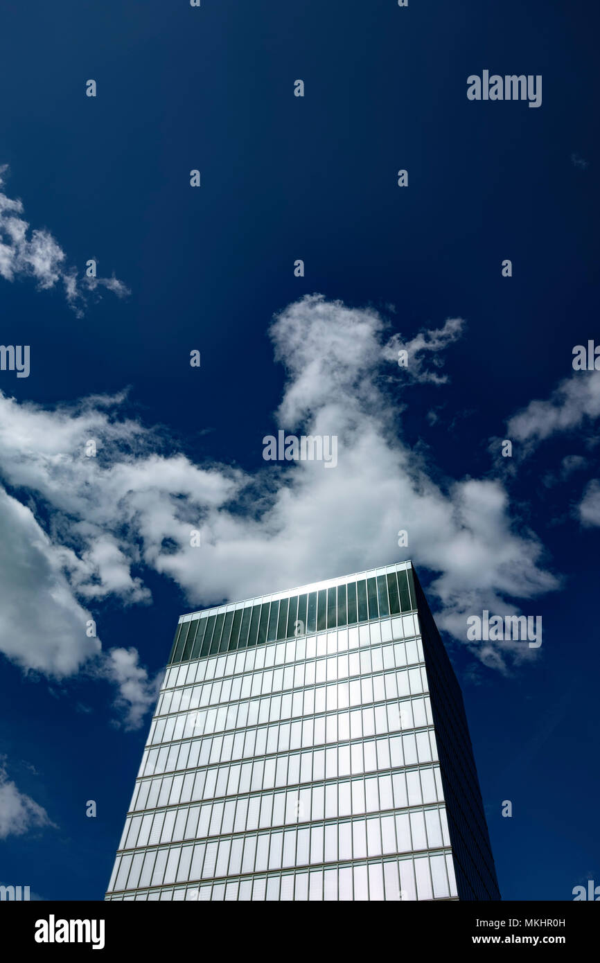Modern architecture glass building Stock Photo