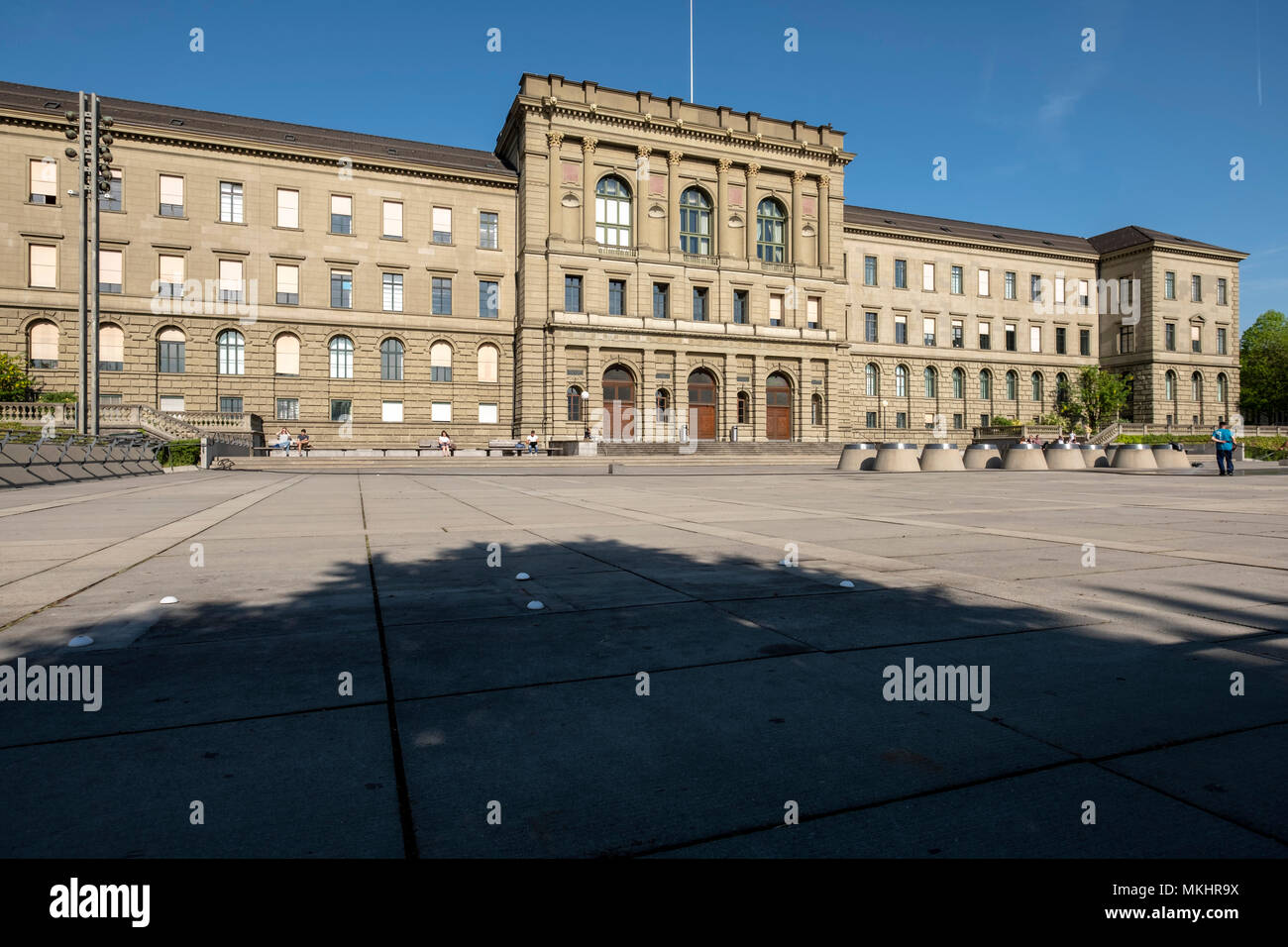 ETH Eidgenössische Technische Hochschule Zürich - Swiss Federal Institute of Technology in Zurich, Switzerland, Europe Stock Photo