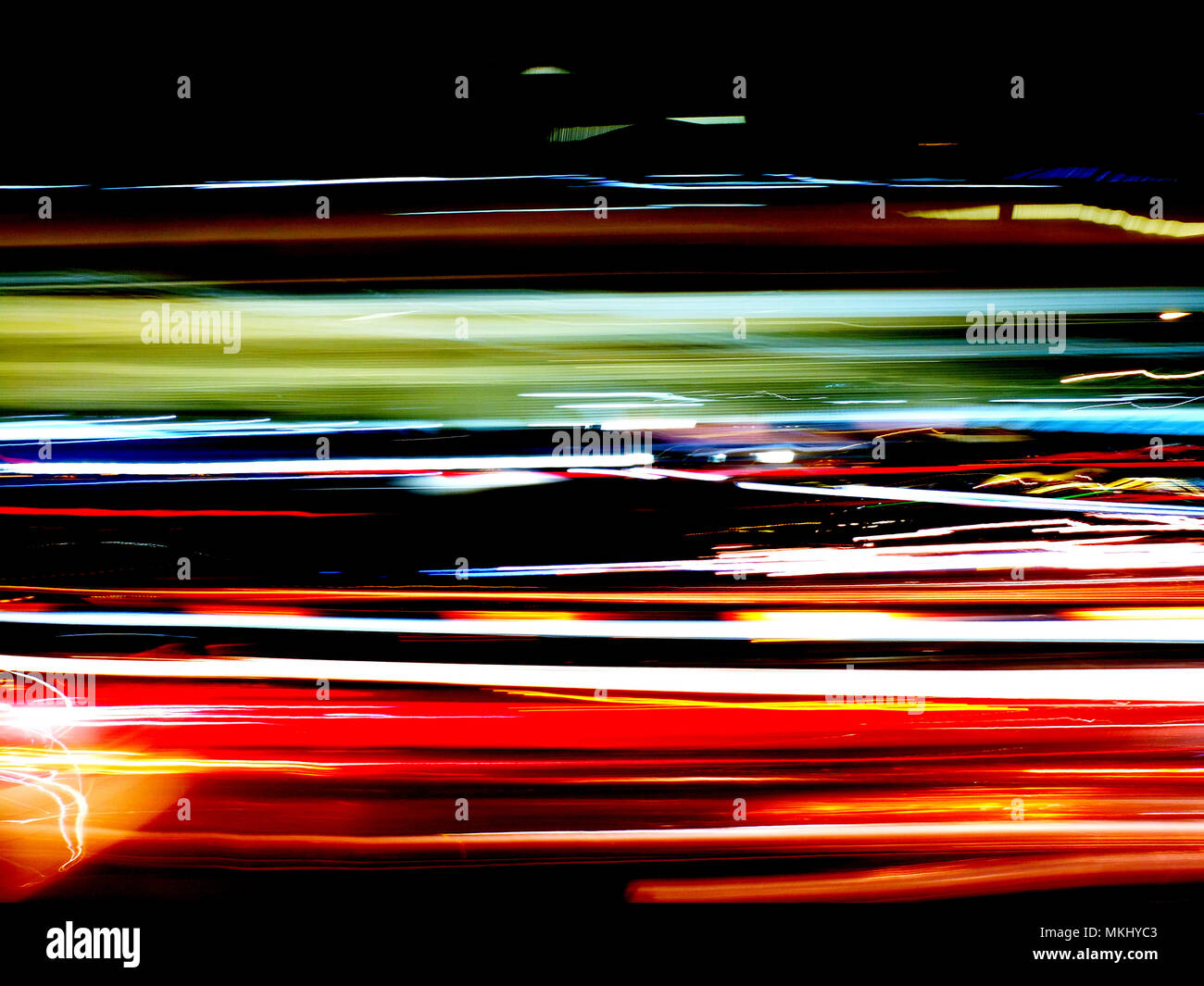 Light energy motion in the darkness Stock Photo Alamy
