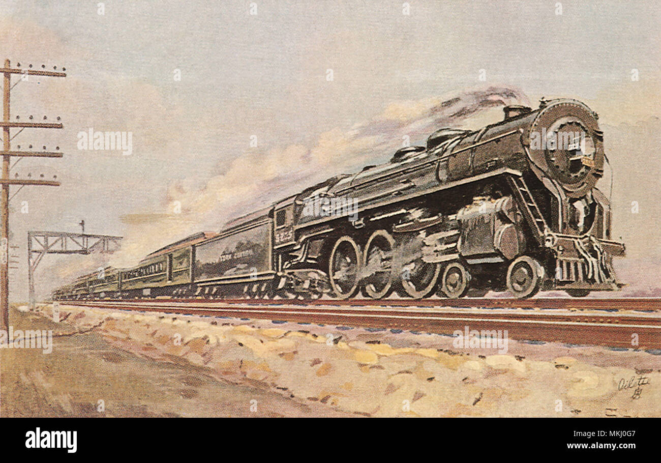 Express Train in Motion Stock Photo - Alamy
