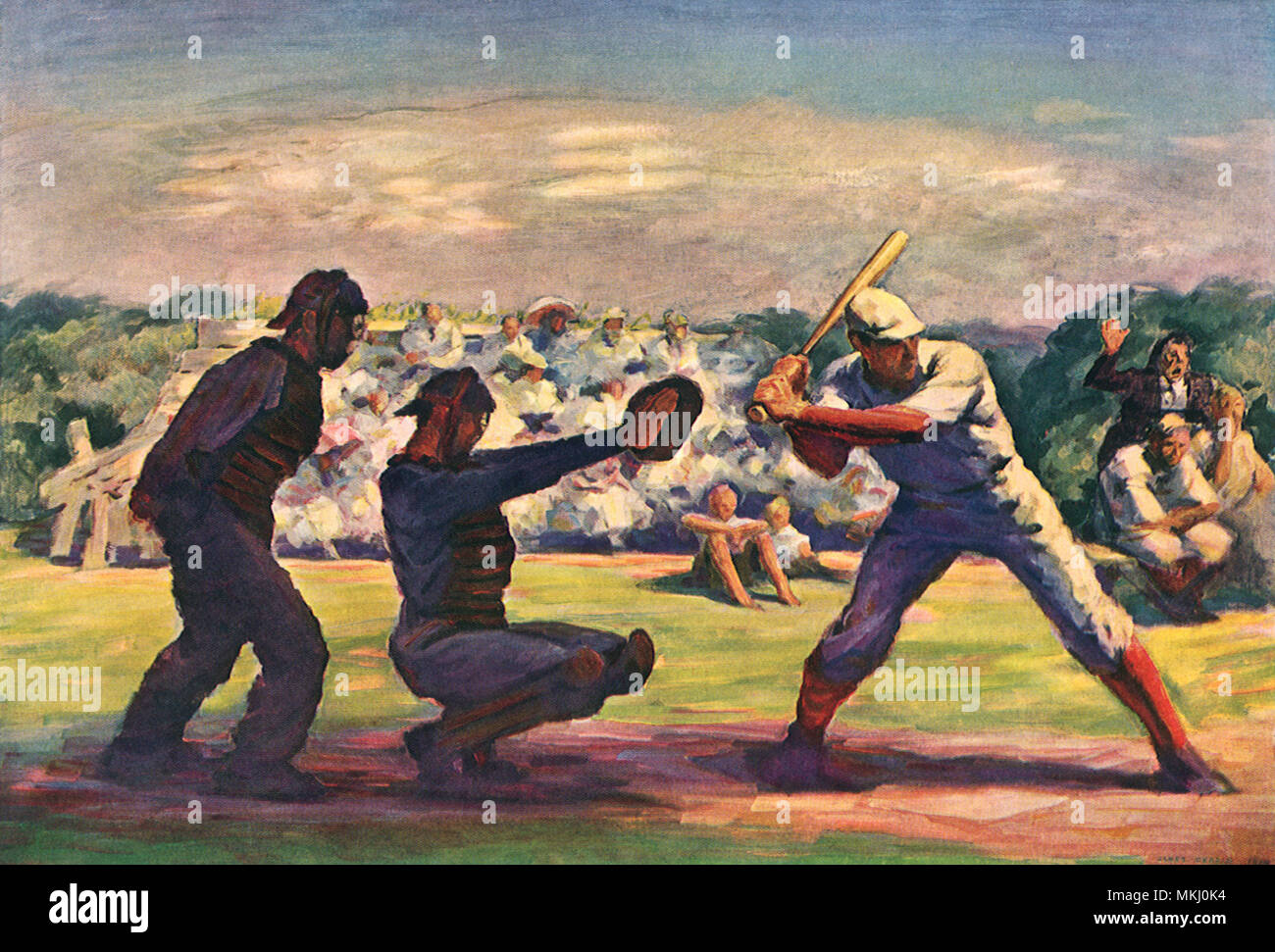 Baseball Game Stock Photo