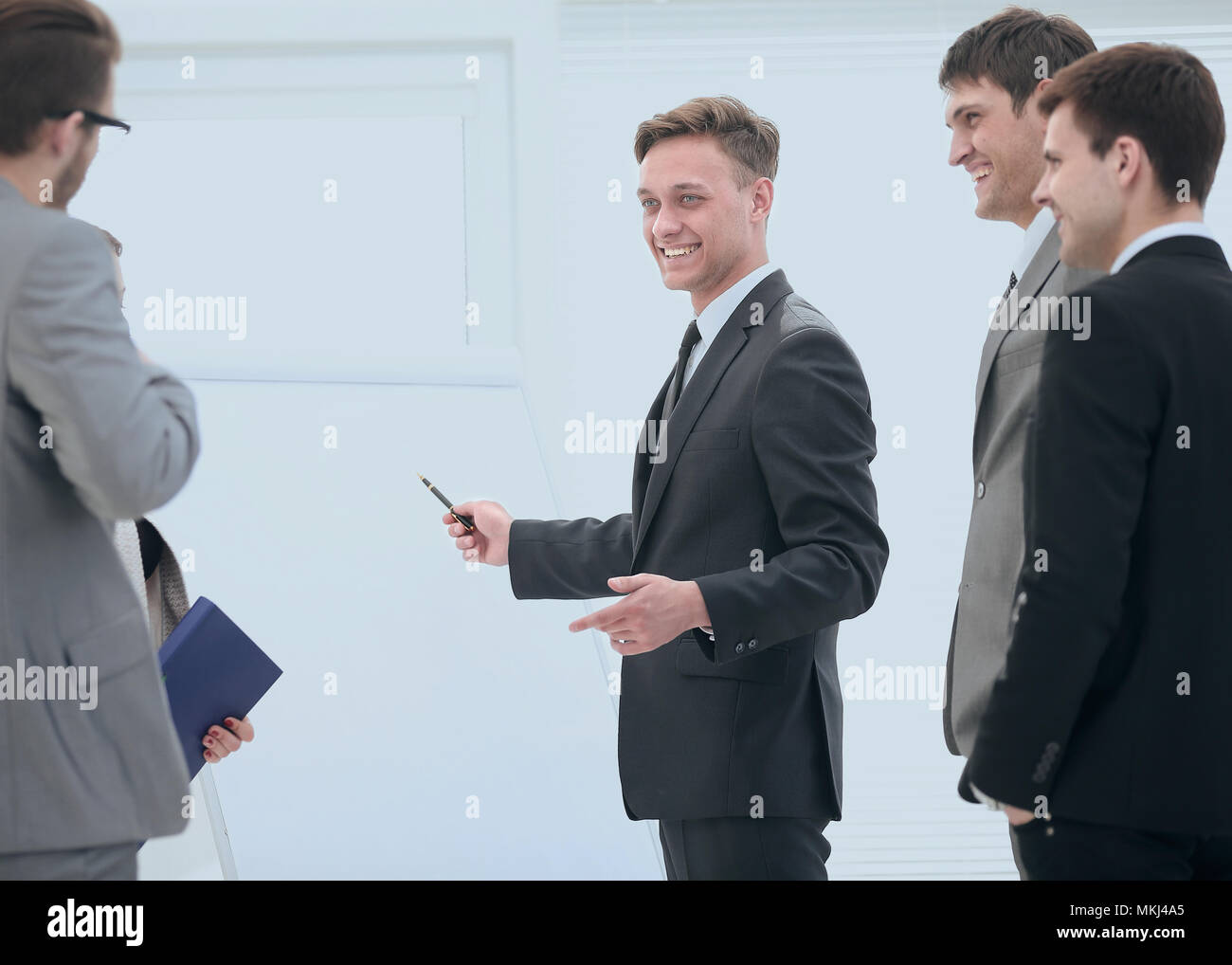 coach conducts training for managers Stock Photo - Alamy