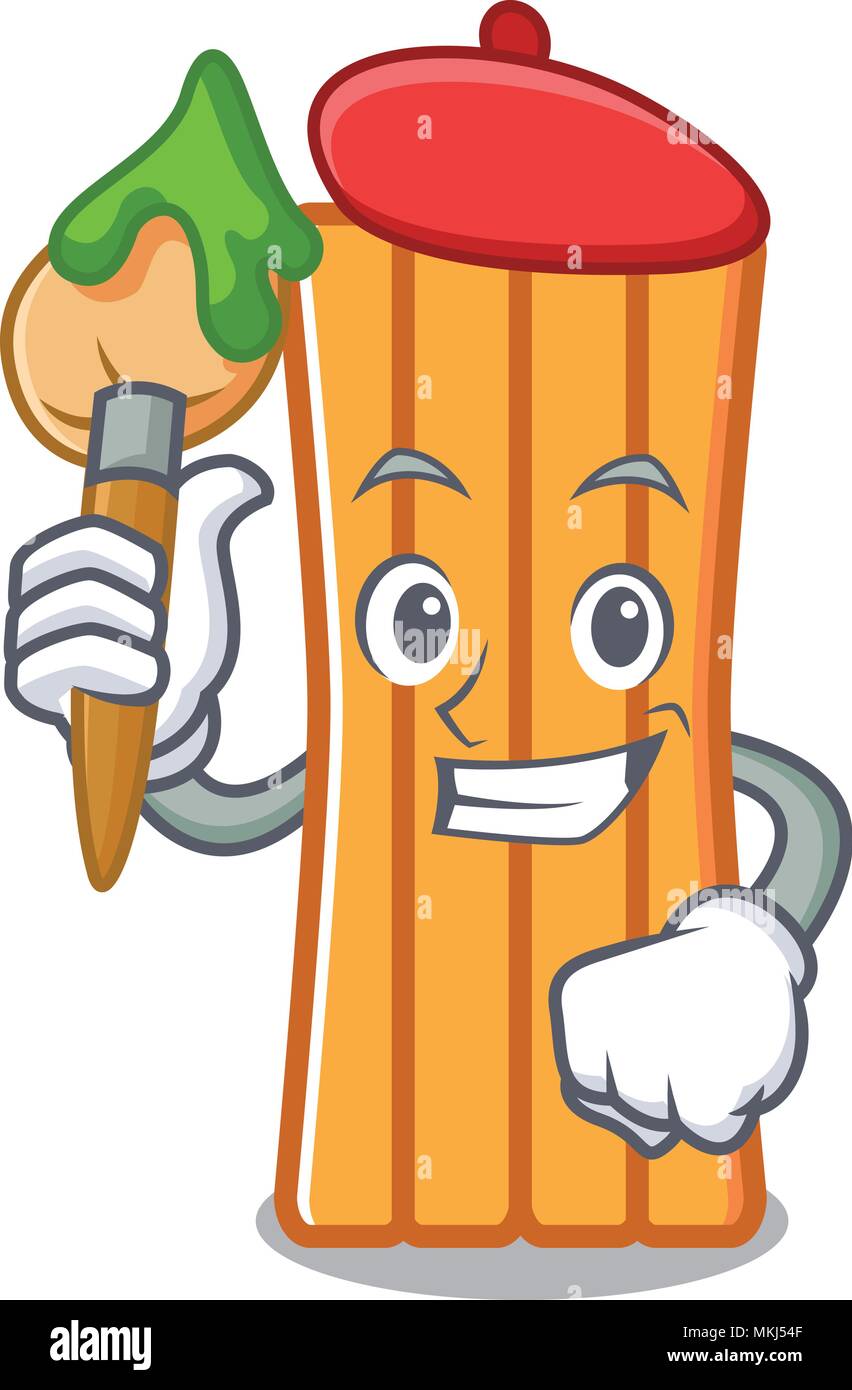 Artist air mattress character cartoon Stock Vector Image & Art Alamy